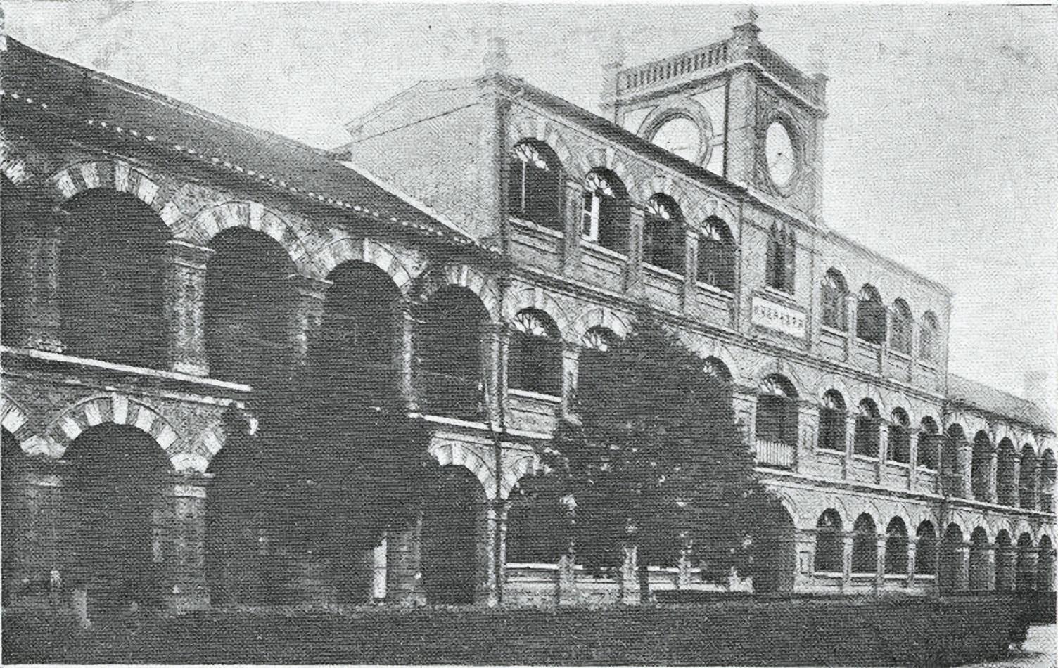 南京高等师范学校一字房,建于1909年
