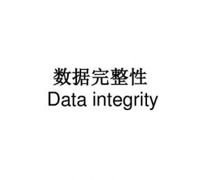 数据完整性