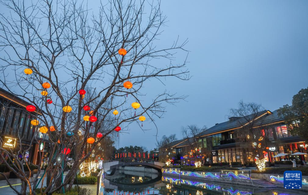 浙江嘉兴:花灯美景迎元宵 浙江嘉兴:花灯美景迎元宵(图1)